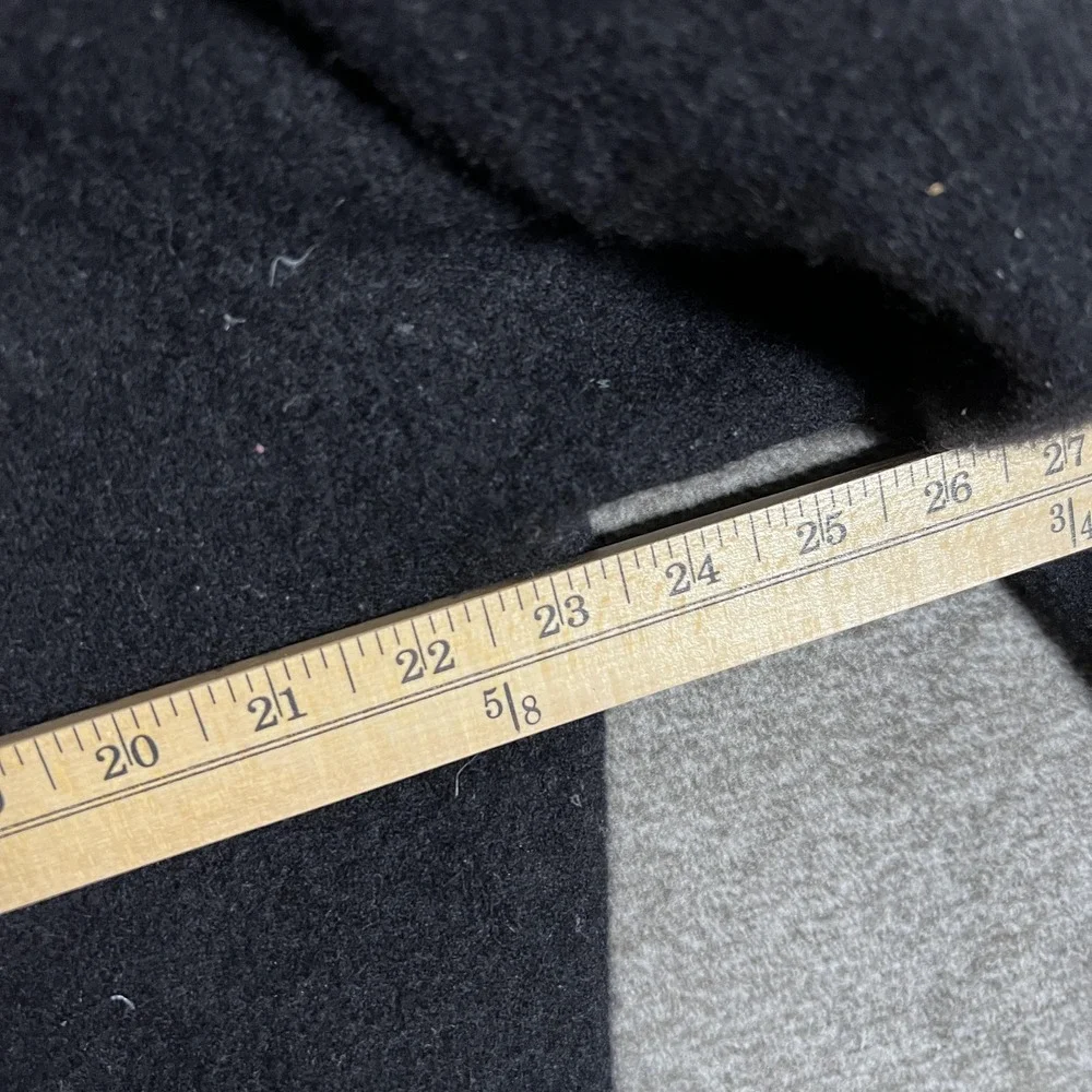 Ferre Sweater Mens Large‎ Black Crewneck Knit Pullover Solid Minimalist
